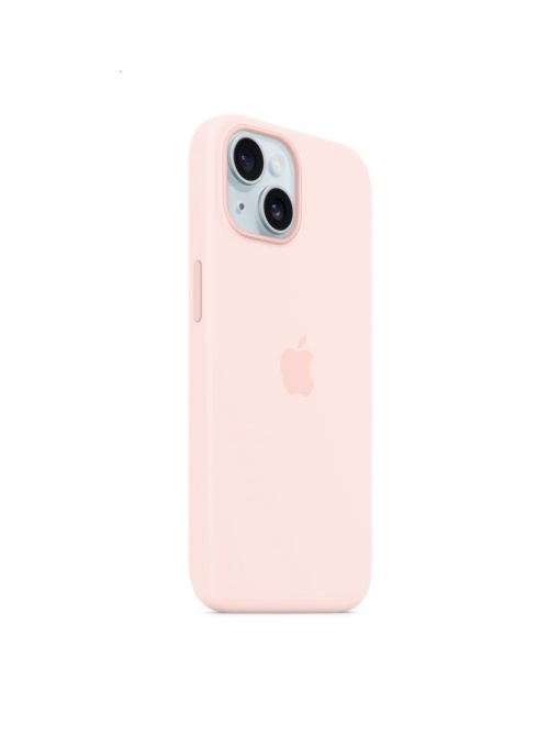 Елегантен Оригинален кейс за iPhone 15 Светло розов