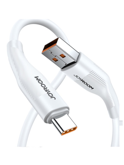 Кабел Joyroom USB към TYPE C Fast Charging 6А с дължина 1 метър със здрава оплетка