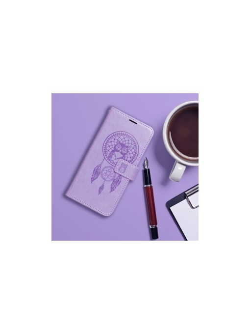 Лилав калъф тип тефтер Mezzo BOOK за Xiaomi Redmi 14C - Img 2