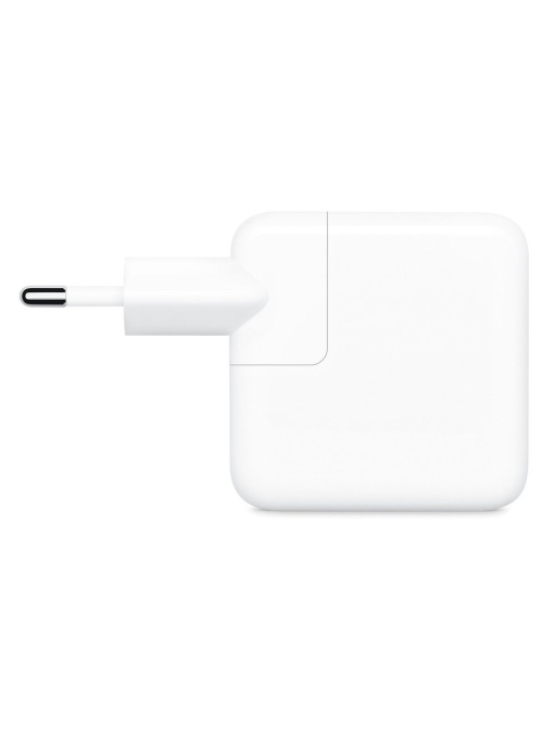Оригинално зарядно у во APPLE с мощност 35W с два изхода 2 x USB C за бърз пренос на данни