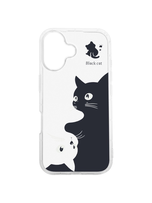 Прозрачен гръб с принт на котки Ultra Trendy Cat Case за Samsung Galaxy A56
