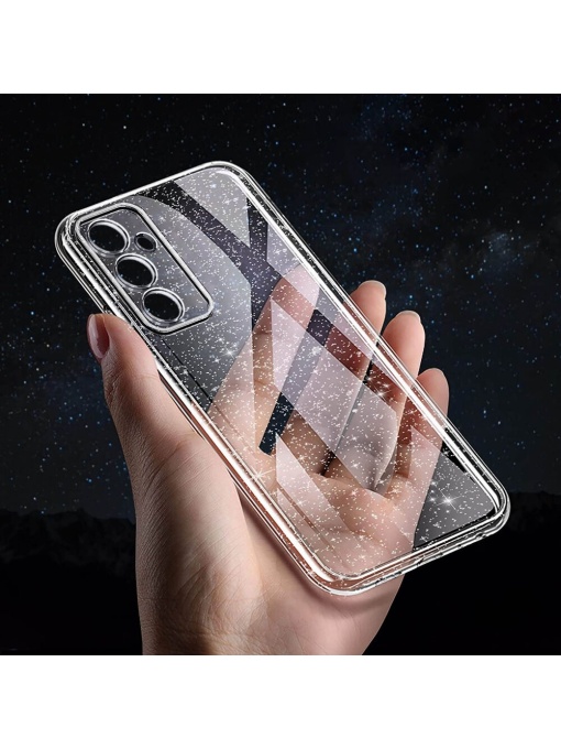 Прозрачен калъф Shine 2 за Samsung A14 със защита от удари и надрасквания