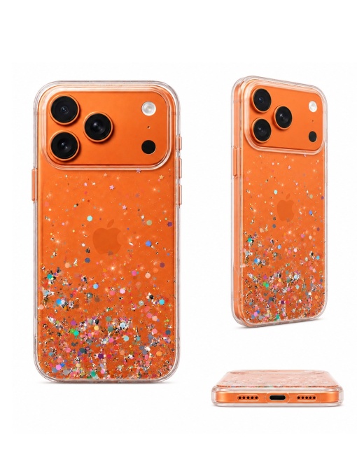Прозрачен и елегантен калъф Brilliant Case за iPhone 17 Pro - Img 2
