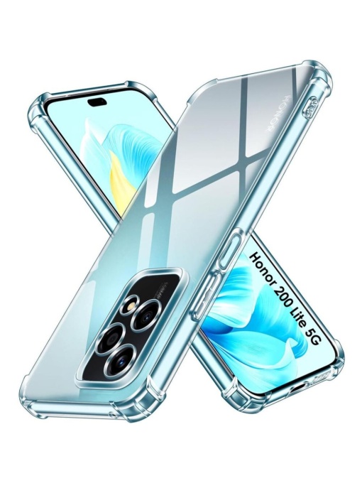 Прозрачен гръб ANTISHOCK за Honor 200 Lite