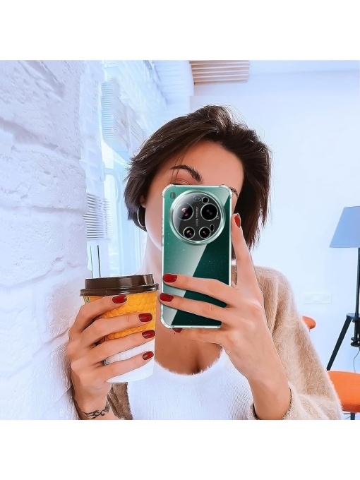 Прозрачен калъф ANTISHOCK за Xiaomi 17 Ultra със защита от удари и надрасквания