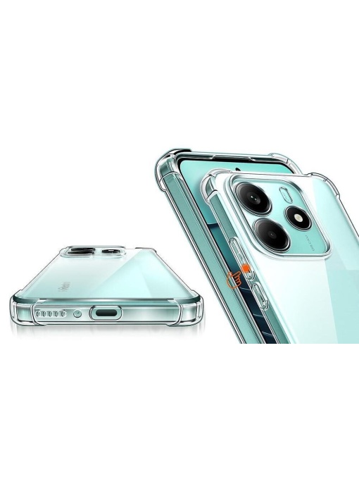 Прозрачен кейс Antishock за Xiaomi Redmi Note 14 4G