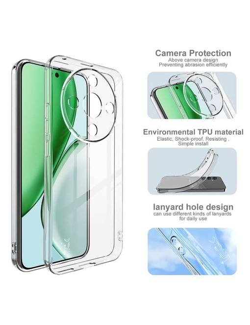 Прозрачен калъф TPU HQ за Honor Magic 8 Lite - Img 3