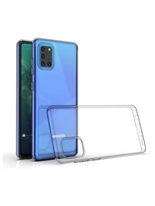Прозрачен гръб TPU HQ за Samsung A31