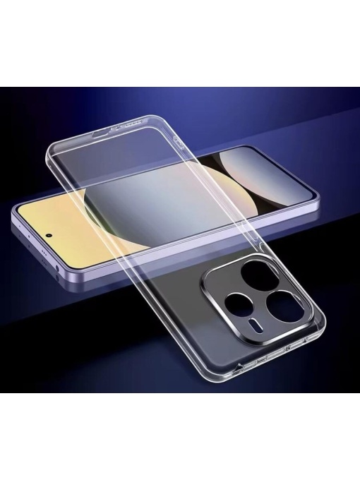 Прозрачен гръб TPU HQ за Xiaomi Redmi Note 14 5G