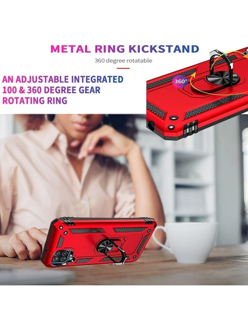 Противоударен калъф ZORE Bronya 3 за Samsung A12 със защита от удари и надрасквания