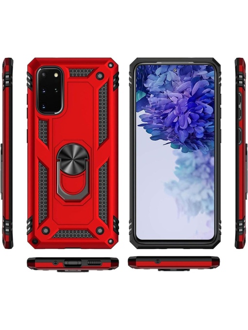 Противоударен червен гръб Zore за Samsung S20