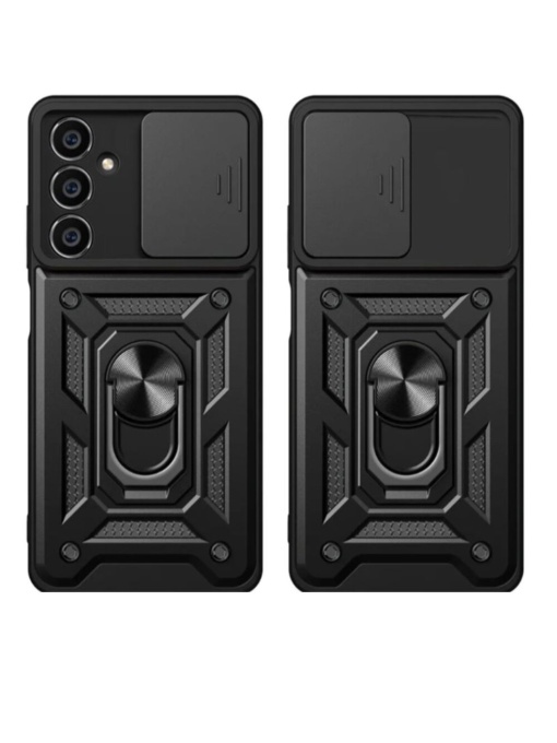 Противоударен черен калъф Camera Cover за Samsung A25 5G със защита от удари и надрасквания