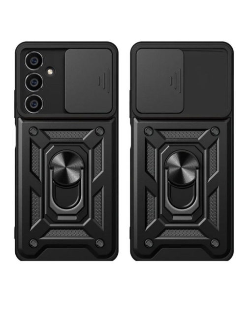 Противоударен черен калъф Camera Cover за Samsung Galaxy A56