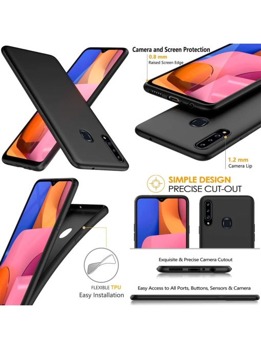 Силиконов калъф Candy Matt за Samsung A20s