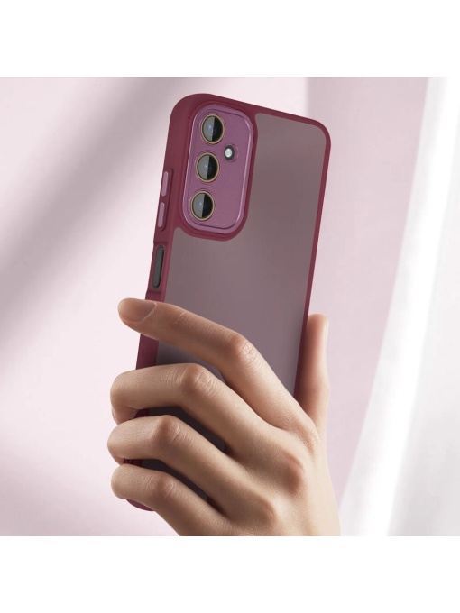 Удароустойчив калъф с вграден протектор на задните камери VARIETE за Samsung A14 4G 5G с 9H твърдост против драскотини