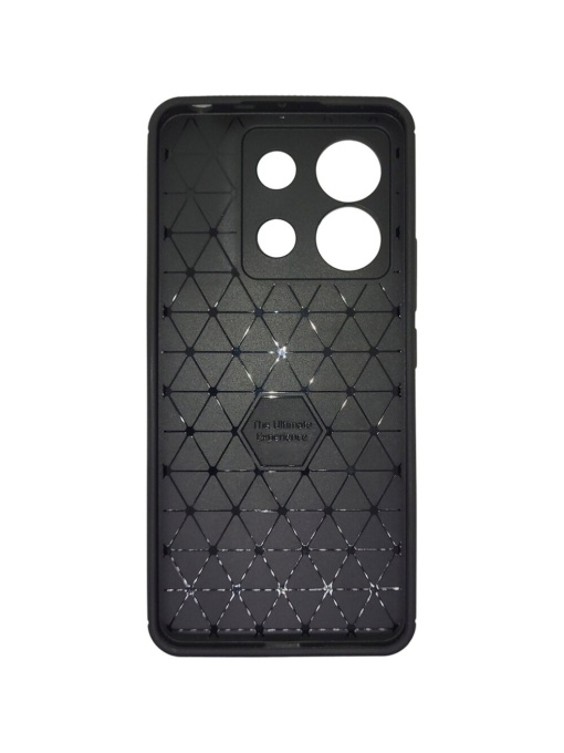 Черен гръб Carbon за Xiaomi Redmi Note 13 Pro 5G