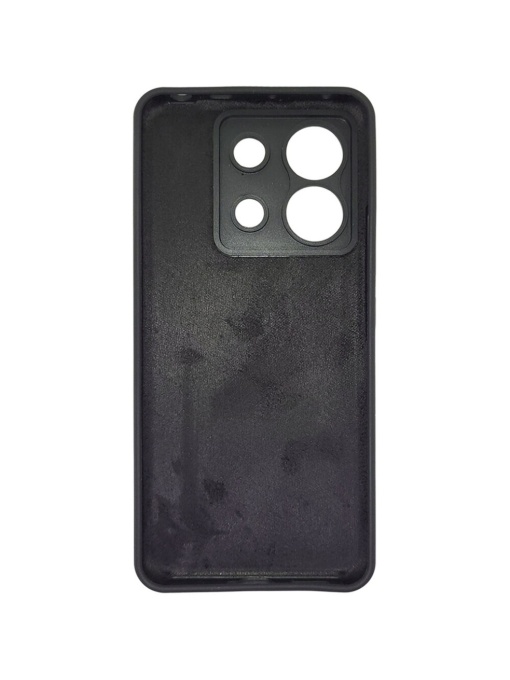 Черен силиконов гръб Poly за Redmi Note 13 4G