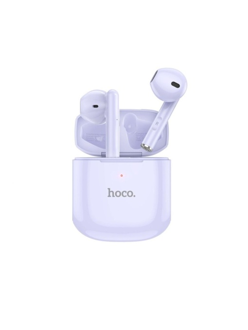 BLUETOOTH Слушалките HOCO EW19 Розови и Лилави за чисти разговори и музика
