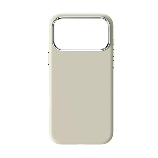 Case for iPhone 17 Pro Max Forcell F-Protect Frame Premium compatible with Magsafe antique white - Img 2