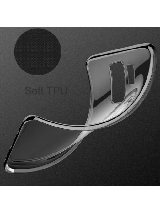 Electroplate Corner силиконов калъф с черен кант за Samsung S9 Plus