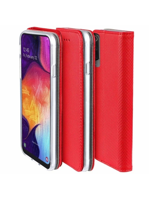 Kалъф тефтер червен KARE за Samsung A16 от GSMprotect.bg