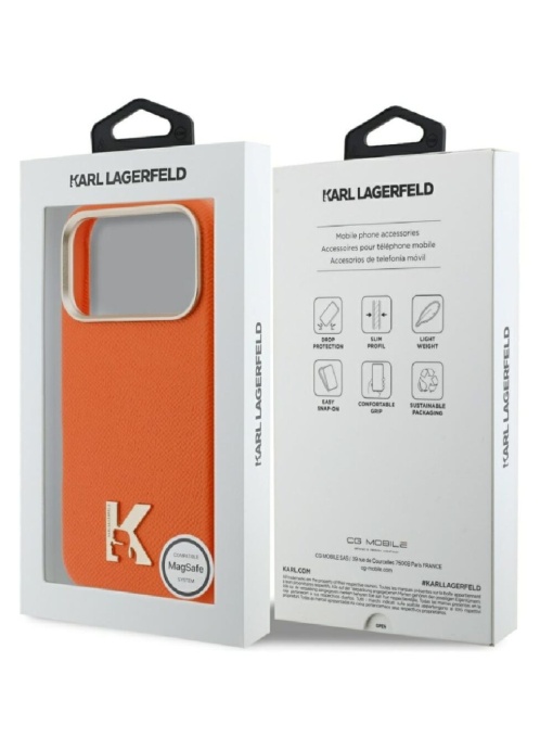 Karl Lagerfeld Original case с MagSafe за IPHONE 17 Pro Mod 9597252