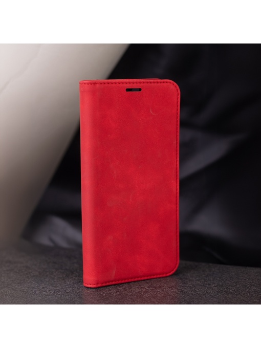 Нежен Червен Калъф "Smart Suede" за Honor 400 Smart - Img 3