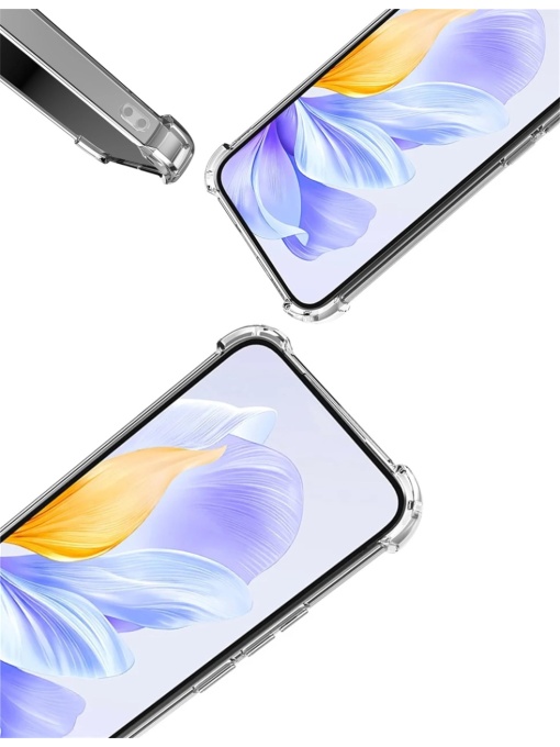 Прозрачен гръб ANTISHOCK за Realme 14 Pro