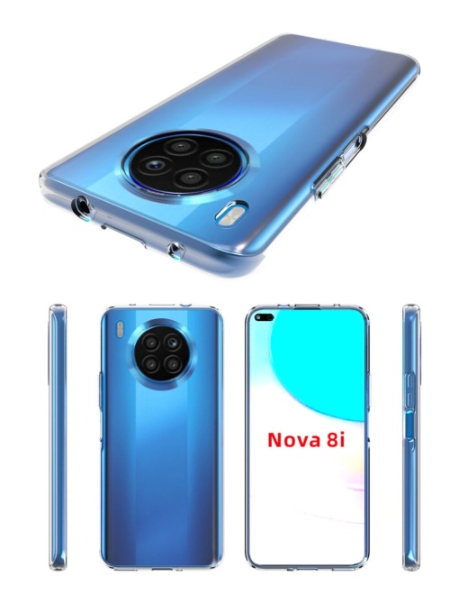 Прозрачен гръб TPU за Huawei Nova 8i
