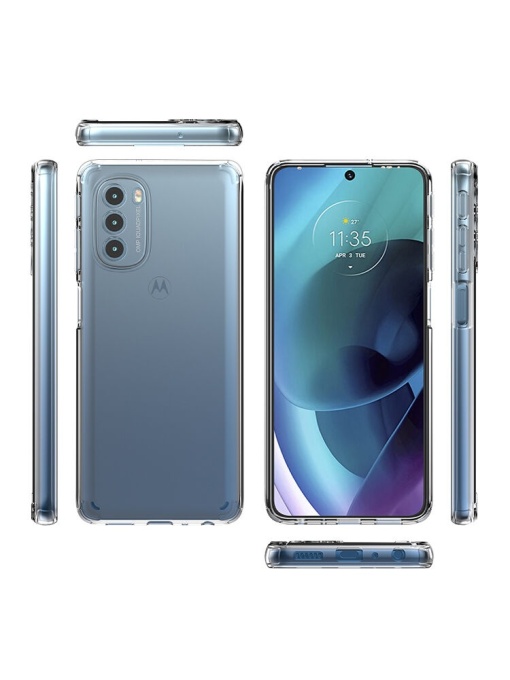 Прозрачен калъф TPU HQ за Moto G51