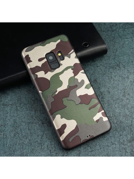 Силиконов калъф с Камуфлажен Принт за Samsung S9