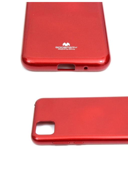 Силиконов калъф Jelly Case в червено за Samsung A22 5G със защита от удари и надрасквания