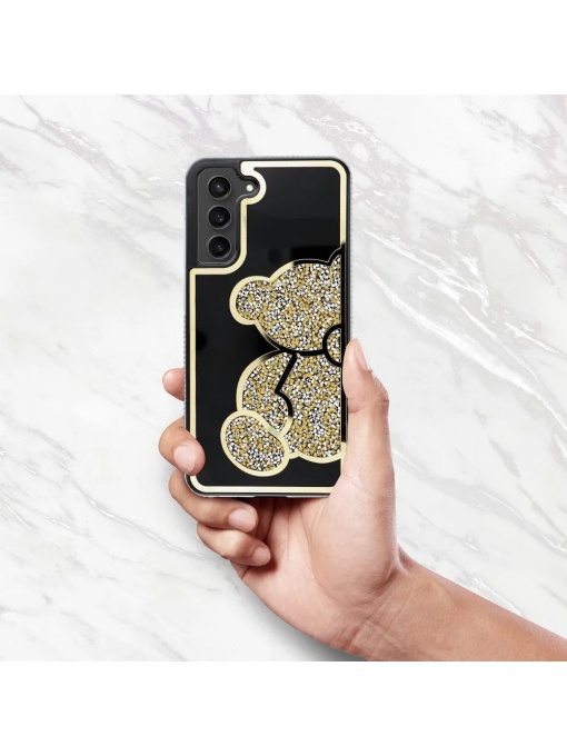 Силиконов кейс Teddy Bear and Mirror за Samsung Galaxy A16