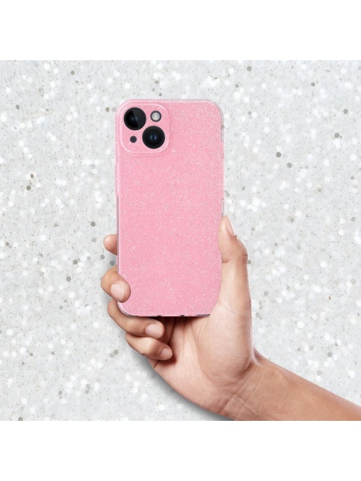 Силиконов кейс BLINK розов за Xiaomi Redmi 13C