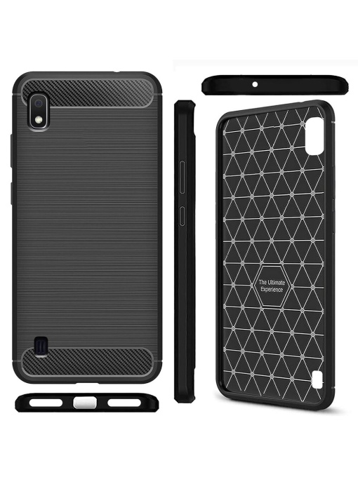 Силикон калъф Carbon за Samsung A10