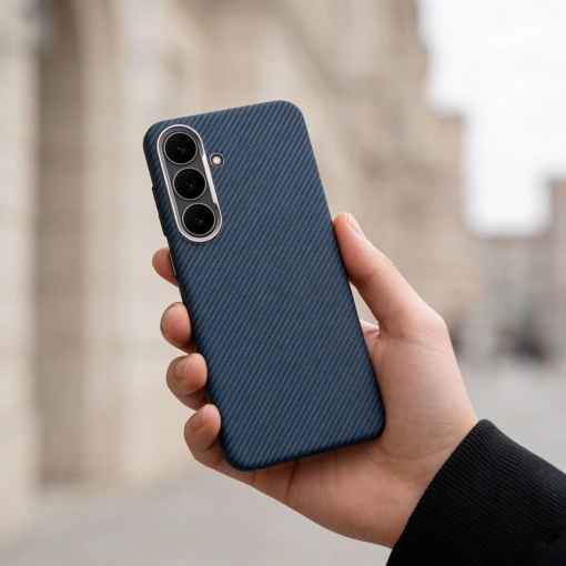 Син Гръб Kevlar Case HC за Samsung Galaxy S26 Ultra - Img 5