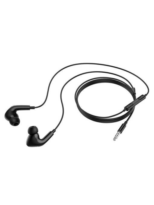 Слушалки BOROFONE BM80 PRO ELEGANT с микрофон Черни 3 5мм жак конектор с дълга работа на батерията