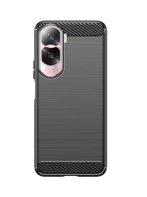 Черен гръб Carbon за HONOR 90 Lite