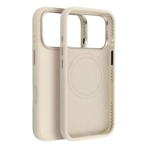 Case for iPhone 18 Pro Max Forcell F-Protect Frame Premium compatible with Magsafe antique white - Img 5