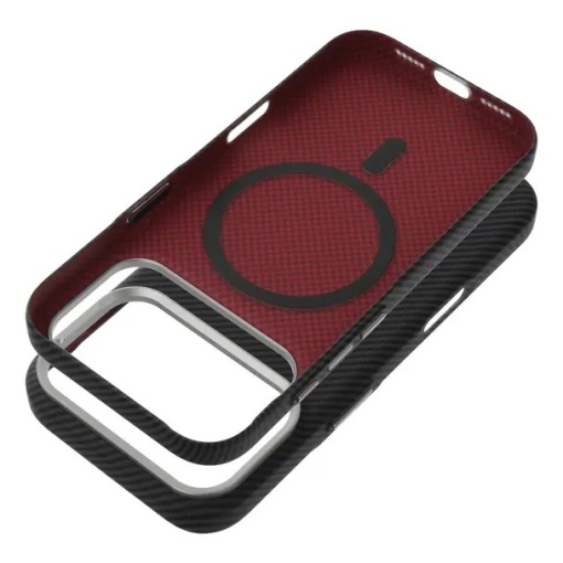 Case for iPhone 18 Pro Max K-Look compatible with MagSafe black - Img 2