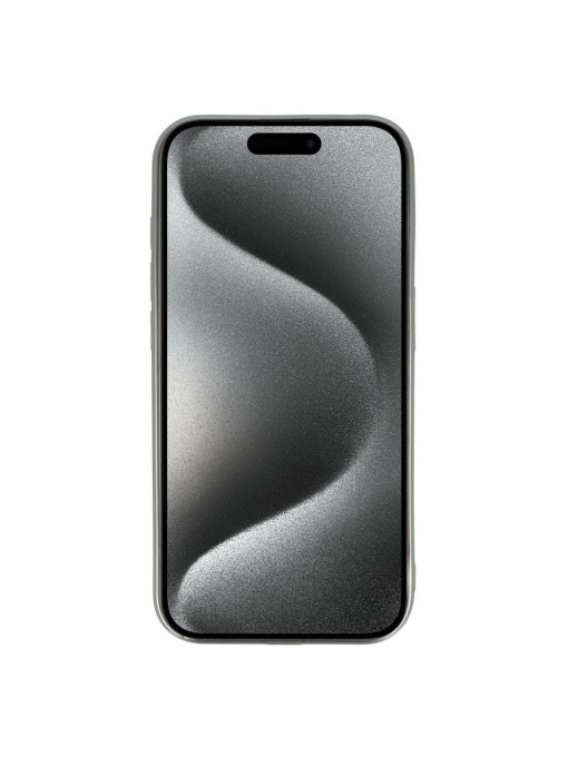 Electro Mag гръб с вграден протектор за камерата и сребрист кант за iPhone 16 Pro Max с 9H твърдост против драскотини