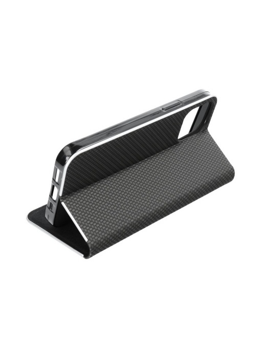 Kалъф тефтер черен CARBON WITH FRAME за Samsung Galaxy A37 - Img 2