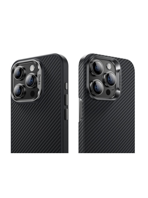 Kevlar Benks Case MagSafe за iPhone 16 Pro Max със запазен оригинален силует