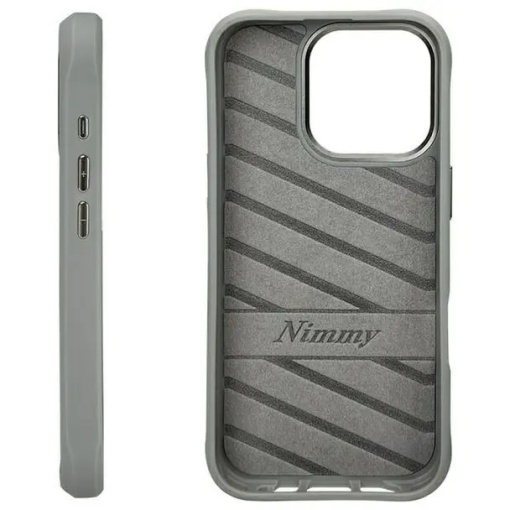 NIMMY case GLASSES COOL DOG for IPHONE 16 Pro Max gray - Img 8