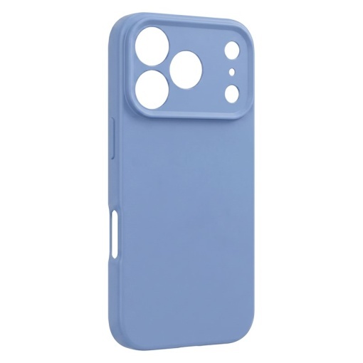 Silicon case за iPhone 18 Pro, небесно син - Img 2