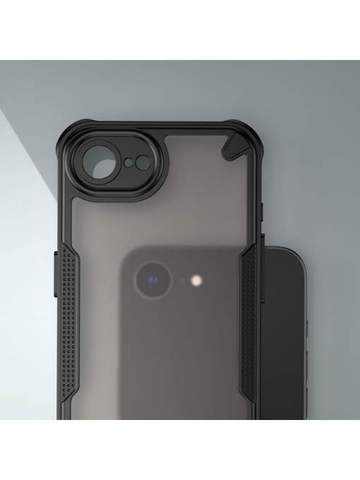 калъф Defender Matt за iPhone 16e със защита от удари и надрасквания
