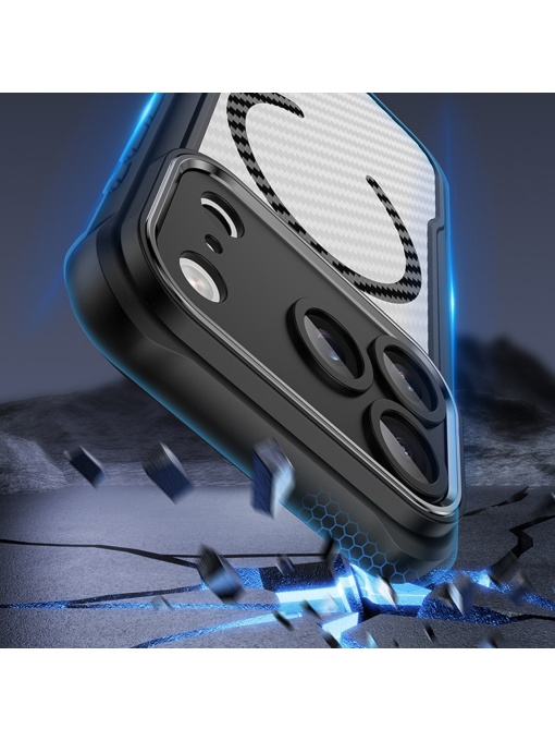 Карбонов кейс Defender Carbon с MagSafe за iPhone 17 Pro