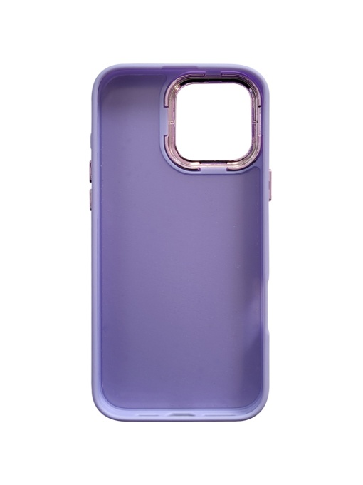 Лилав Силиконов Гръб с Декупаж Guess Design 1HC за iPhone 16 Pro
