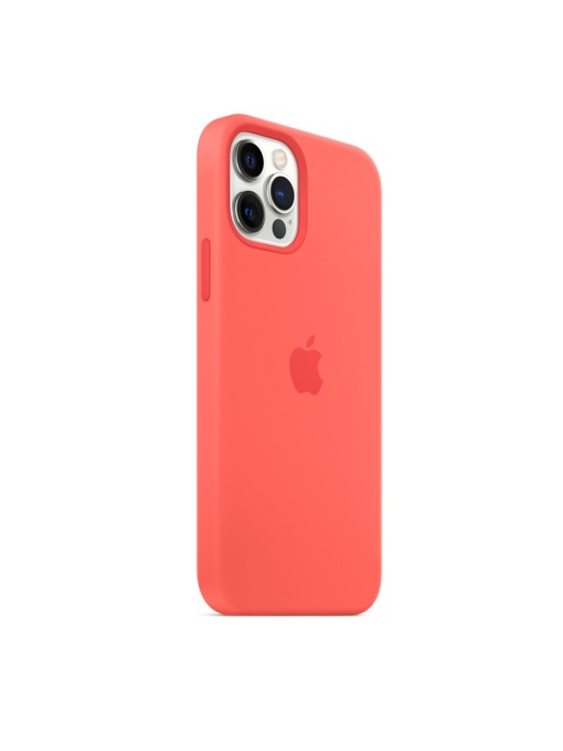 Оригинален Елегантен кейс за iPhone 12 Pro Светло оранжево