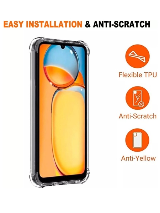 Прозрачен кейс ANTISHOCK за Honor X8c